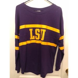 LSU Victoria Secret pink sweatshirt